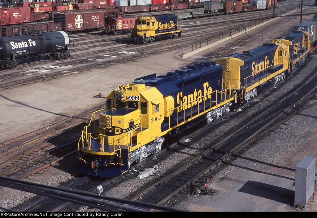 ATSF 5062 at San Bernadino